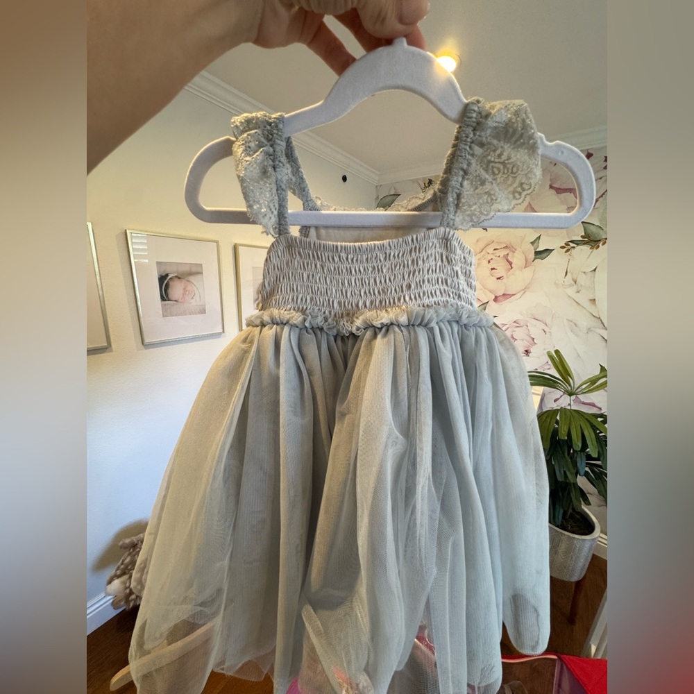 Noralee Camilla Dress - Frost - Size 18 Months - Picture 4 of 6